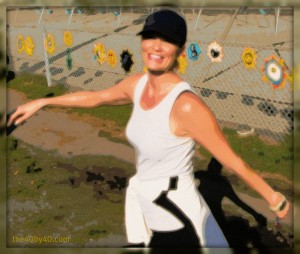 Tina Moore - the40by40 - jogblog